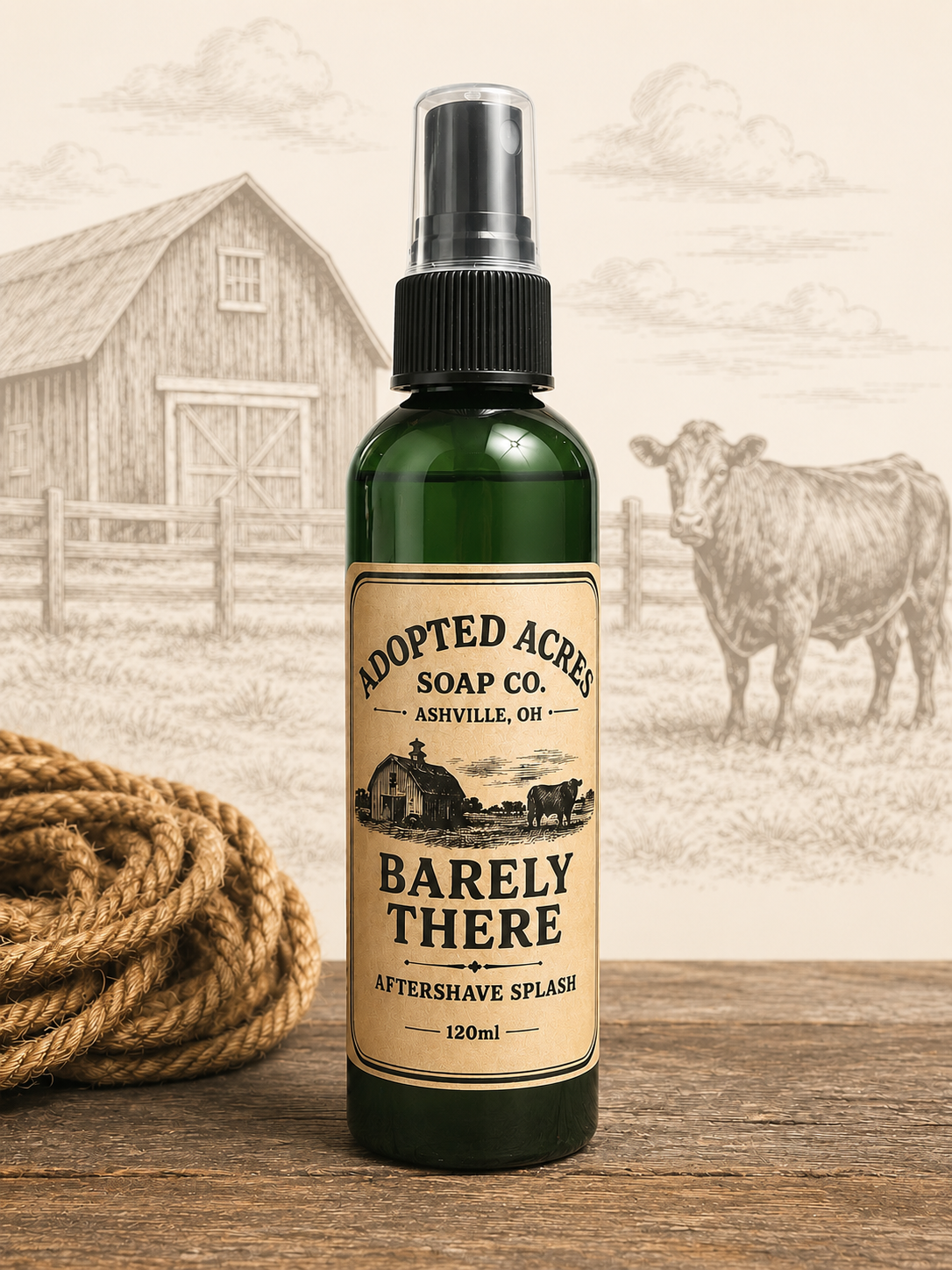 Barely There Aftershave Splash
