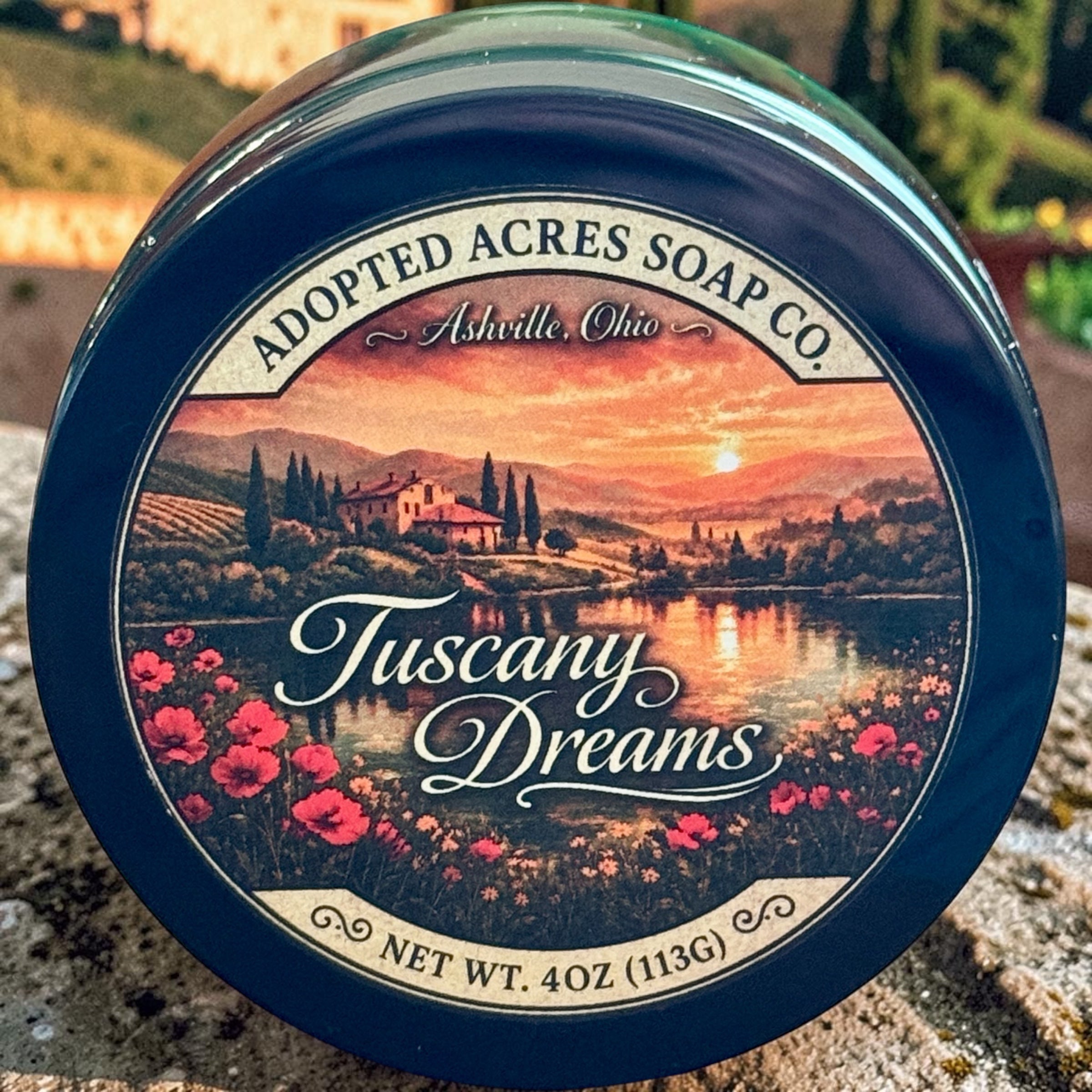 Tuscany Dreams 4 oz Shave Soap.   Grand Champion 2.0