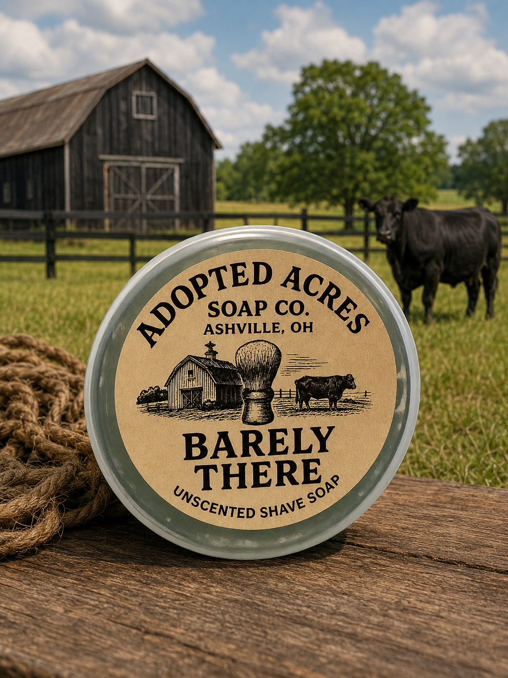 Barely There Shave Soap – Grand Champion 2.0 Base