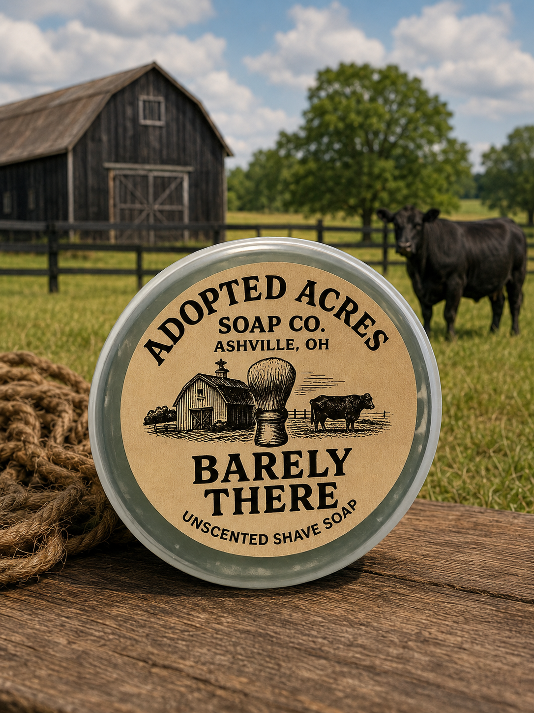 Barely There Shave Soap – Grand Champion 2.0 Base