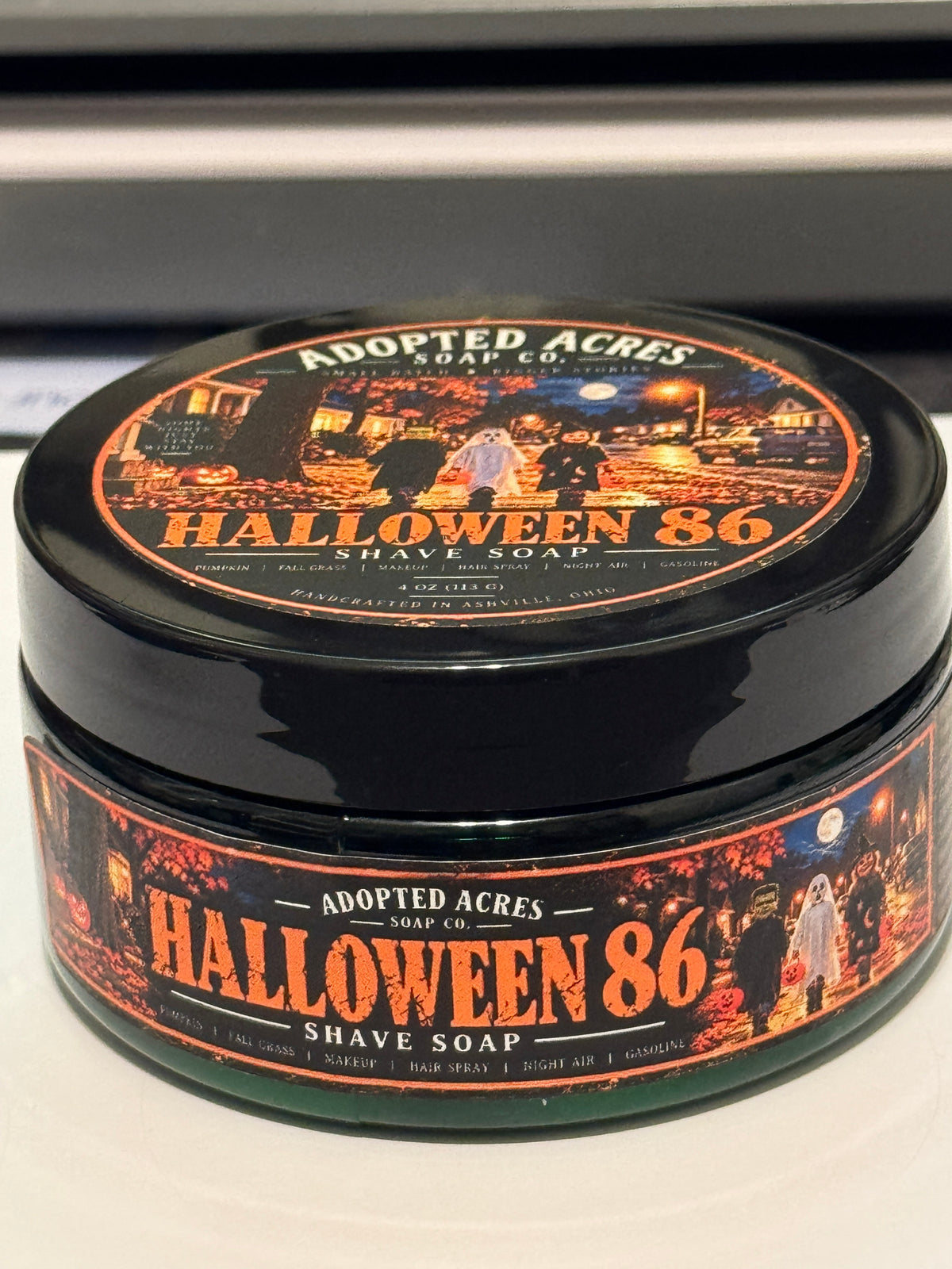 Halloween 86       4oz Shave Soap EIEIO Base