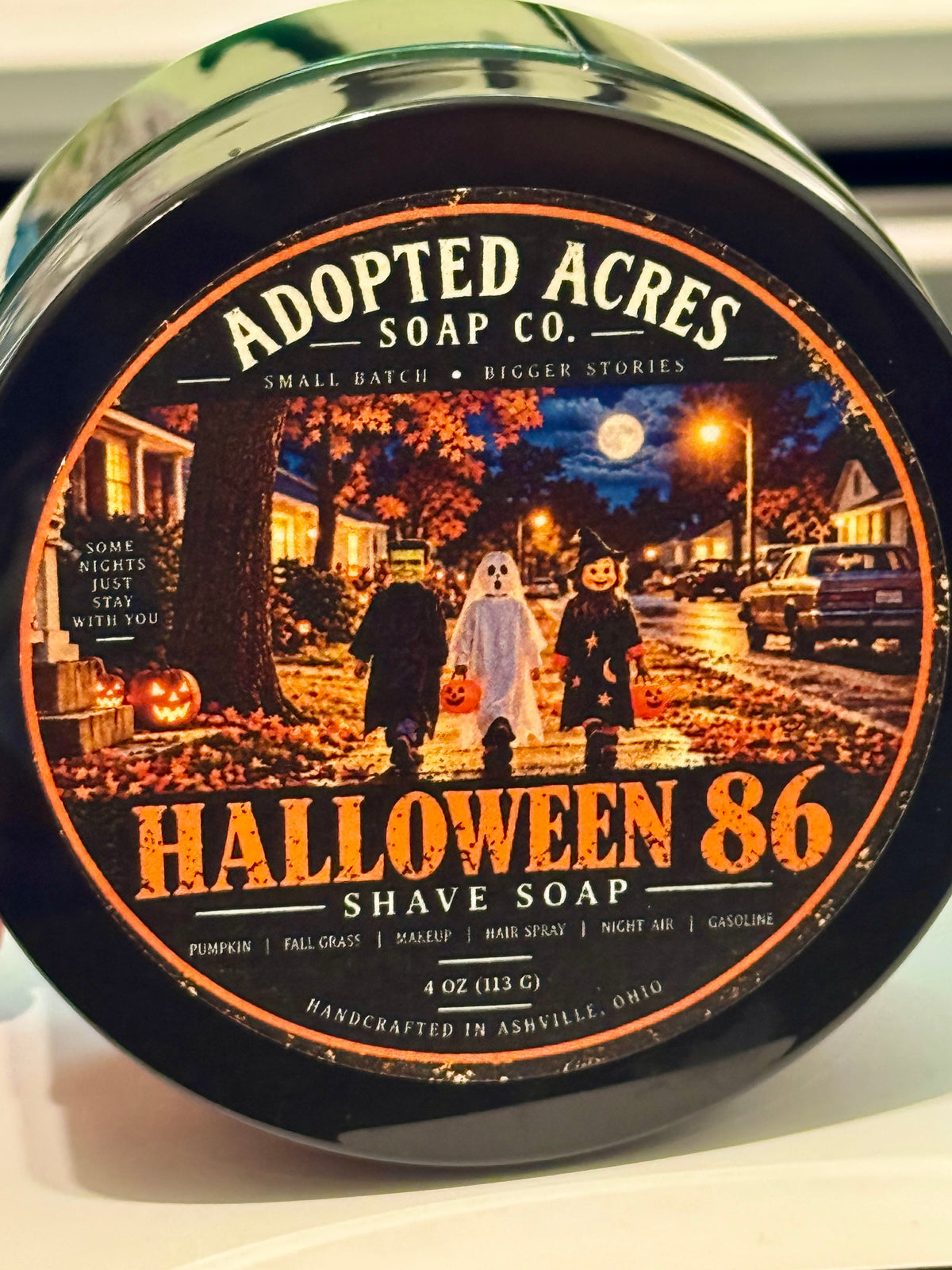 Halloween 86       4oz Shave Soap EIEIO Base