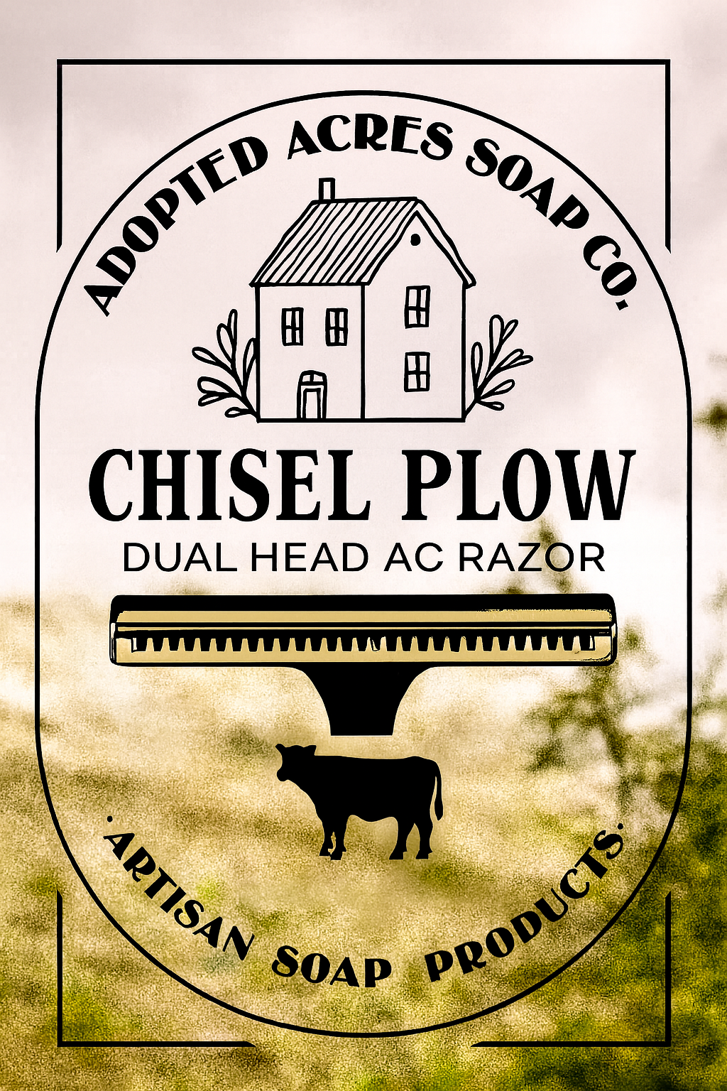 The Chisel Plow™ – Dual Head Artist Club Razor