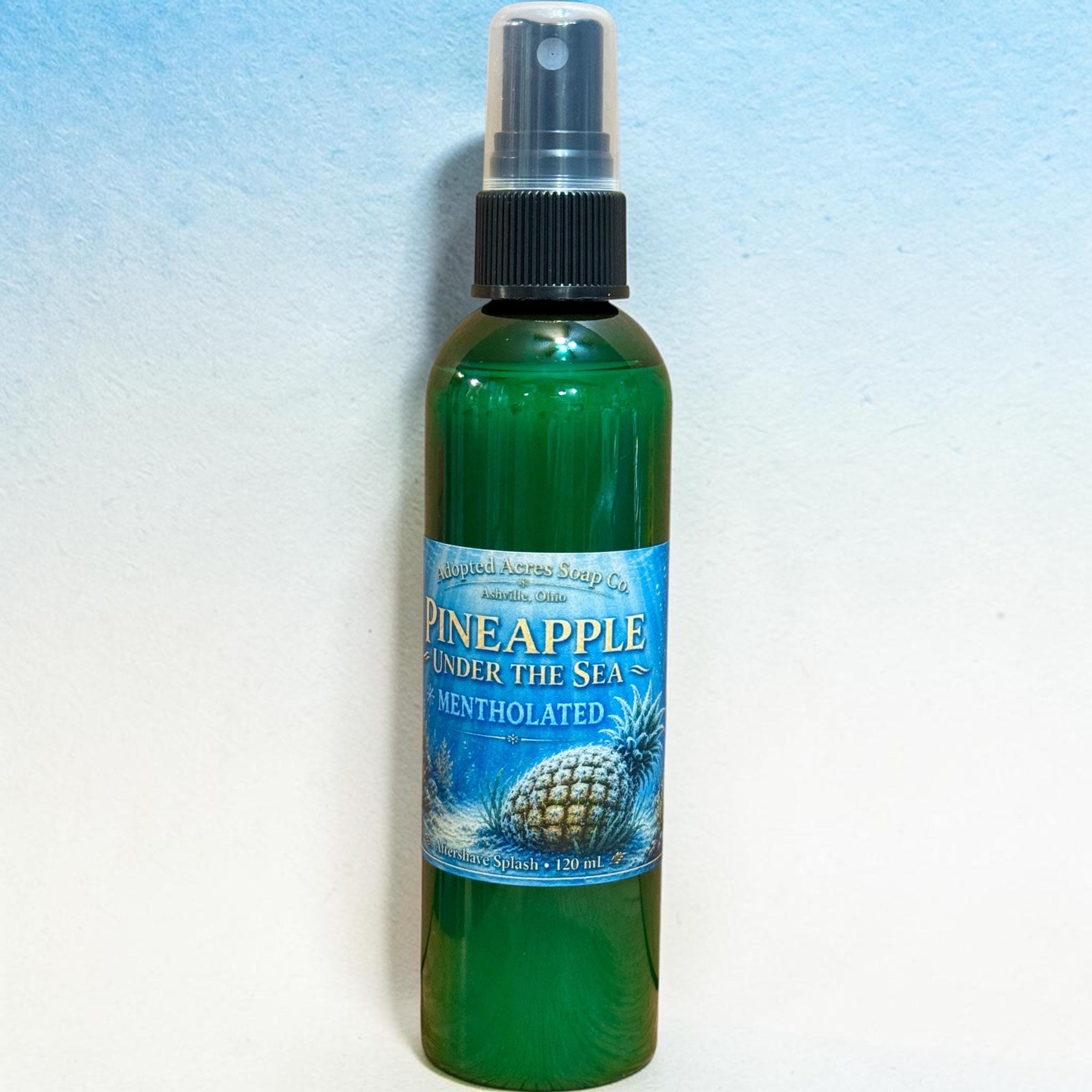 Mentholated Pineapple Under The Sea After Shave Splash 4 oz / 120 ml