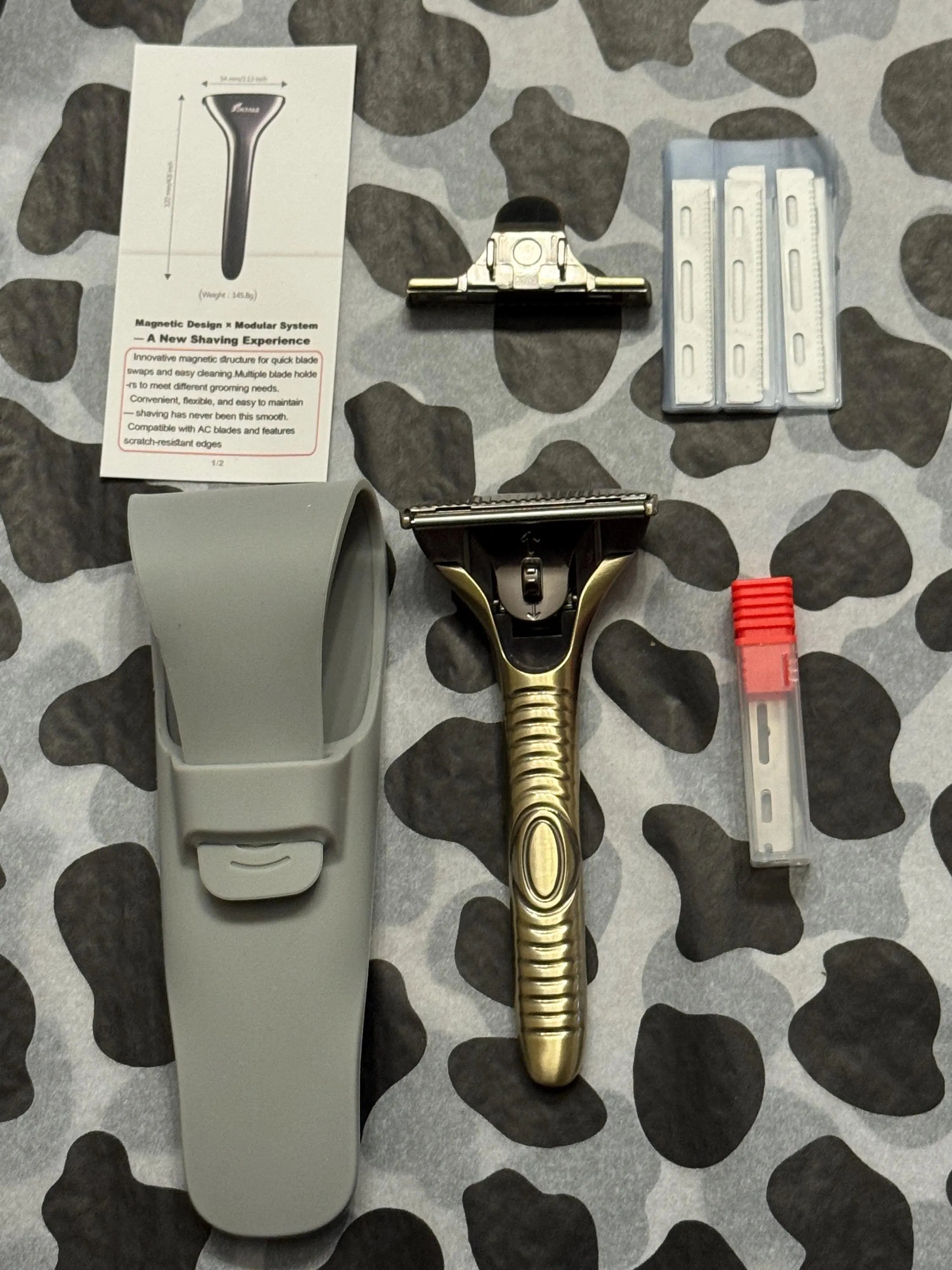 The Chisel Plow™ – Dual Head Artist Club Razor